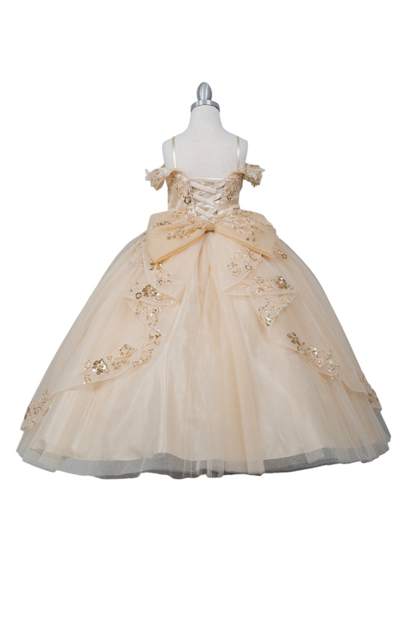 Butterfly Quinceañera Princess Ball Gown for Girls 2-16